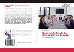 Generalidades de las Compañías en Ecuador