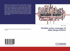 Potable water coverage of Adea Berga District