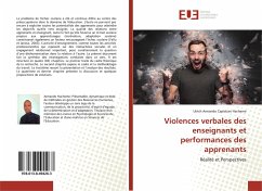 Cover Violences verbales des enseignants et performances des apprenants