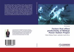 Factors that affect productivity at Medupi Power Station Project - Khumalo, S. B.