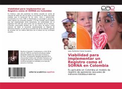 Viabilidad para implementar un Registro como el SORNA en Colombia