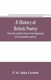 A history of British poetry