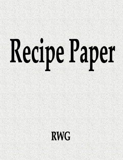 Recipe Paper - Rwg