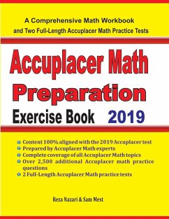 Accuplacer Math Preparation Exercise Book - Nazari, Reza; Mest, Sam