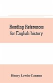 Reading references for English history