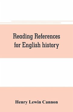 Reading references for English history - Lewin Cannon, Henry