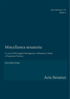 Cover Miscellanea senatoria (eBook, PDF)