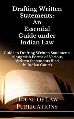 Drafting Written Statements: An Essential Guide under Indian Law (eBook, ePUB) - Rataboli, Swetang