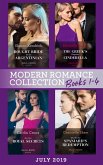 Modern Romance July 2019 Books 1-4: Bought Bride for the Argentinian (Conveniently Wed!) / The Greek's Pregnant Cinderella / His Two Royal Secrets / Wed for the Spaniard's Redemption (eBook, ePUB)