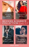 Modern Romance July 2019 Books 5-8: His Shock Marriage in Greece (Passion in Paradise) / An Innocent to Tame the Italian / Reclaimed by the Powerful Sheikh / Demanding His Hidden Heir (eBook, ePUB)