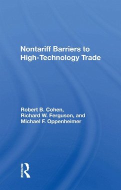 Cover Nontariff Barriers To High-technology Trade (eBook, PDF)