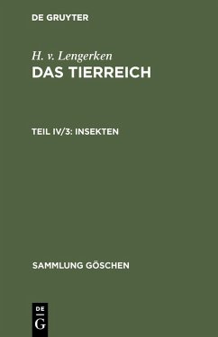 Insekten (eBook, PDF) - Lengerken, H. V.