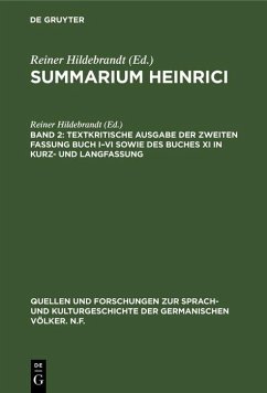 Textkritische Ausgabe der zweiten Fassung Buch I-VI sowie des Buches XI in Kurz- und Langfassung (eBook, PDF)