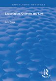 Explanation, Quantity and Law (eBook, ePUB)