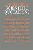 A Dictionary of Scientific Quotations (eBook, PDF)