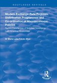 Modern Exchange-rate Regimes, Stabilisation Programmes and Co-ordination of Macroeconomic Policies (eBook, ePUB)
