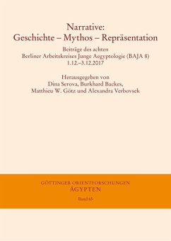 Narrative. Geschichte - Mythos - Repräsentation (eBook, PDF) - Verbovsek, Alexandra