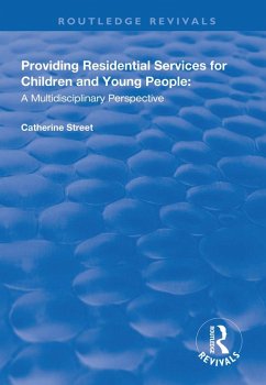 Cover Providing Residential Services for Children and Young People (eBook, PDF)