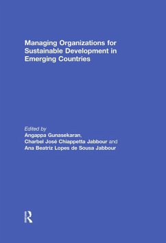 Cover Managing Organizations for Sustainable Development in Emerging Countries (eBook, ePUB)