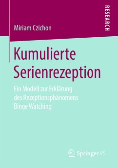 Kumulierte Serienrezeption (eBook, PDF) - Czichon, Miriam