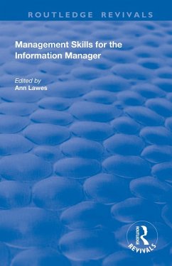 Cover Management Skills for the Information Manager (eBook, PDF)