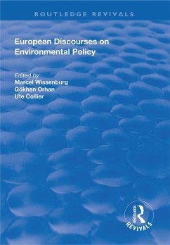 Cover European Discourses on Environmental Policy (eBook, ePUB)