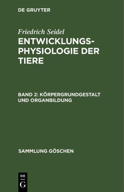 Cover Körpergrundgestalt und Organbildung (eBook, PDF)
