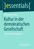 Kultur in der demokratischen Gesellschaft (eBook, PDF)
