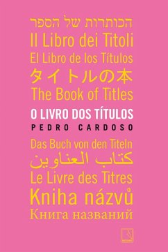 O livro dos títulos (eBook, ePUB) - Cardoso, Pedro