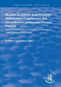Cover Modern Exchange-rate Regimes, Stabilisation Programmes and Co-ordination of Macroeconomic Policies (eBook, PDF)