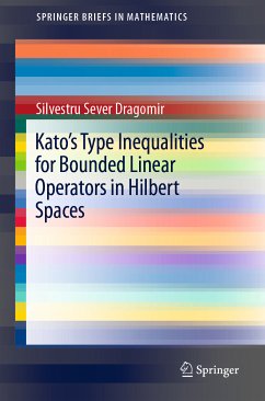 Kato's Type Inequalities for Bounded Linear Operators in Hilbert Spaces (eBook, PDF) - Dragomir, Silvestru Sever