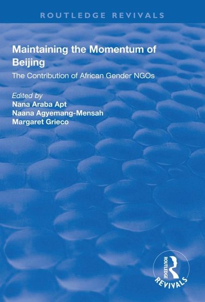 Maintaining the Momentum of Beijing (eBook, ePUB) Maintaining the Momentum of Beijing (eBook, ePUB)