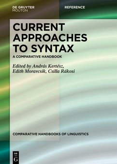 Cover Current Approaches to Syntax (eBook, ePUB)