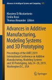 Advances in Additive Manufacturing, Modeling Systems and 3D Prototyping (eBook, PDF)