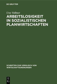 Cover Arbeitslosigkeit in sozialistischen Planwirtschaften (eBook, PDF)