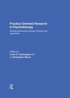 Practice-Oriented Research in Psychotherapy (eBook, ePUB)
