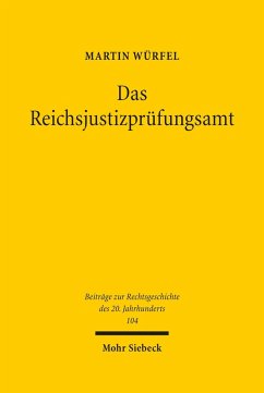 Das Reichsjustizprüfungsamt (eBook, PDF) - Würfel, Martin