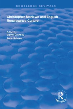 Cover Christopher Marlowe and English Renaissance Culture (eBook, PDF)