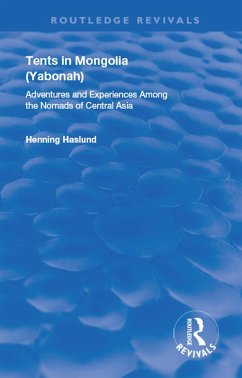 Tents in Mongolia (eBook, PDF) - Haslund, Henning