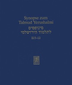 Synopse zum Talmud Yerushalmi (eBook, PDF)