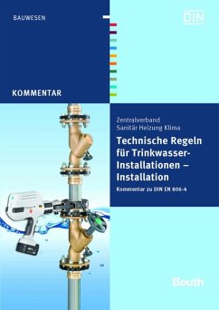 Technische Regeln für Trinkwasser-Installationen (eBook, PDF) - Heinrichs, Franz-Josef; Rickmann, Bernd
