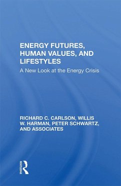 Cover Energy Futures, Human Values, And Lifestyles (eBook, PDF)
