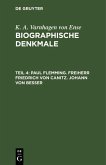 Paul Flemming. Freiherr Friedrich von Canitz. Johann von Besser (eBook, PDF)