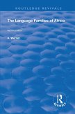 The Language Families Of Africa (eBook, ePUB)