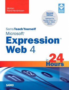 Sams Teach Yourself Microsoft Expression Web 4 in 24 Hours (eBook, PDF) - Rand-Hendriksen, Morten