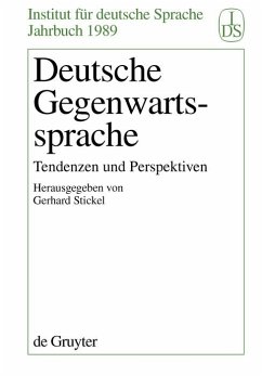 Deutsche Gegenwartssprache (eBook, PDF)