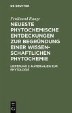 Materialien zur Phytologie (eBook, PDF)