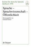 Sprache - Sprachwissenschaft - Öffentlichkeit (eBook, PDF)