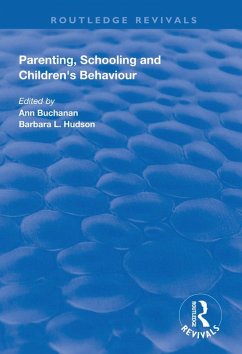 Cover Parenting, Schooling and Children's Behaviour (eBook, PDF)