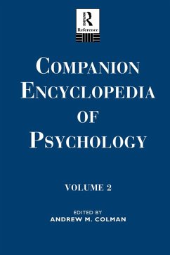 Cover Companion Encyclopedia of Psychology (eBook, ePUB)